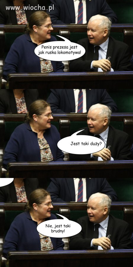 Brudny, źle ubrany, obsypany łupieżem 