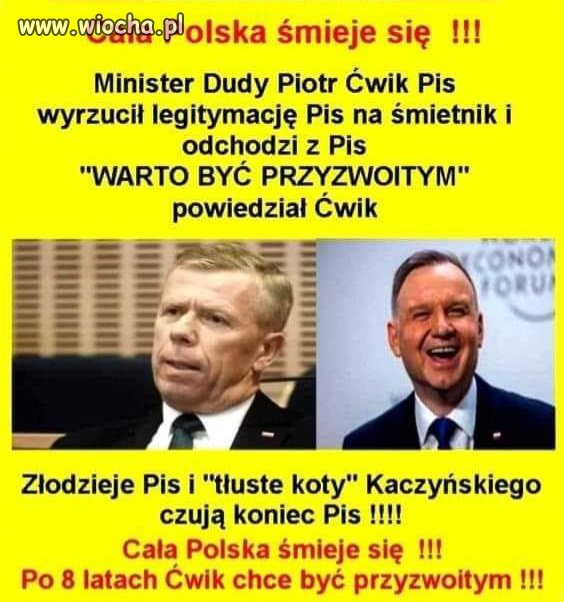 Po ośmiu latach?