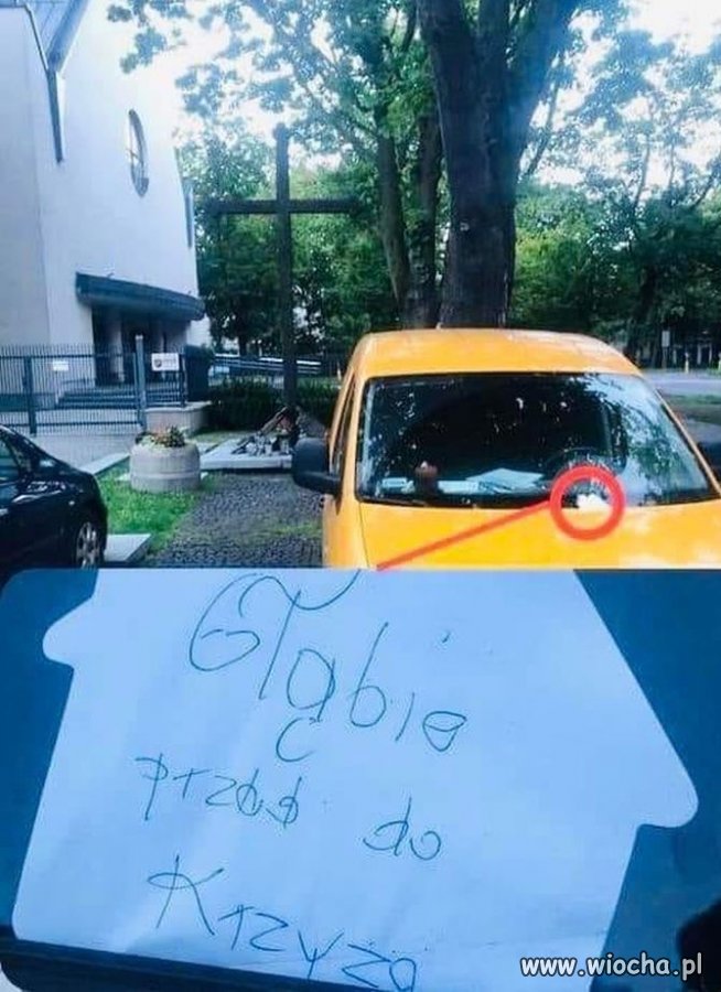 Jak parkować pod kościołem