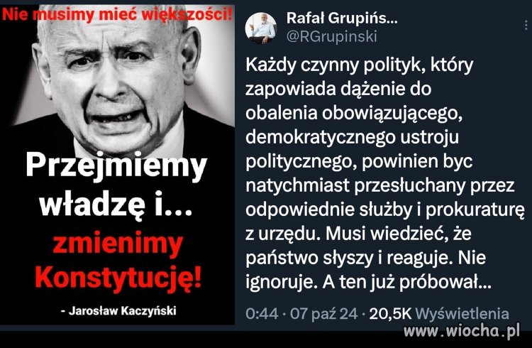 Doprowadzić do prokuratury, przesłuchać i zamknąć!