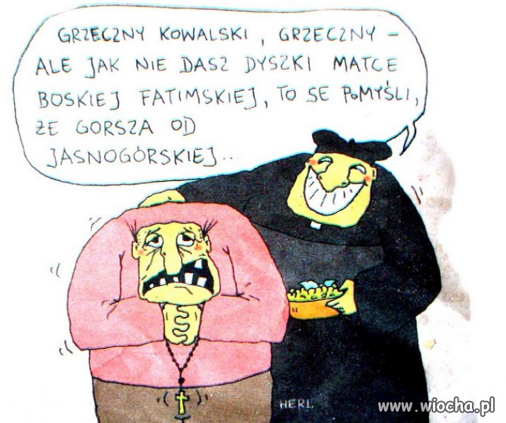 Swietych maja bez liku a kazdy potrzebuje kasy...