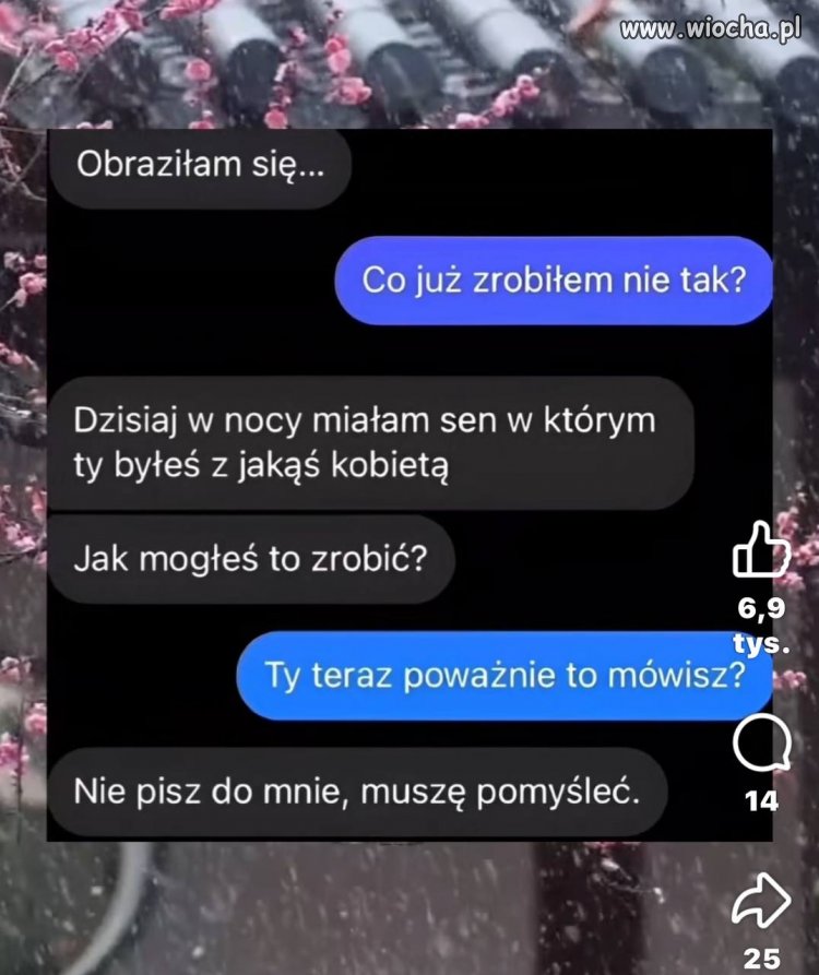 Nigdy nie wiesz o co chodzi 