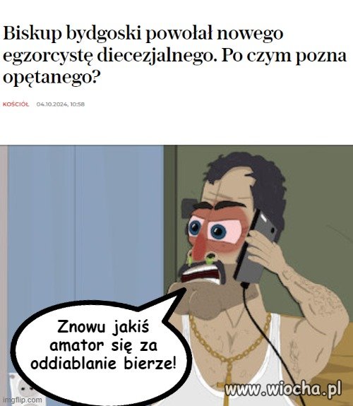 Coraz więcej speców od oddiablania,