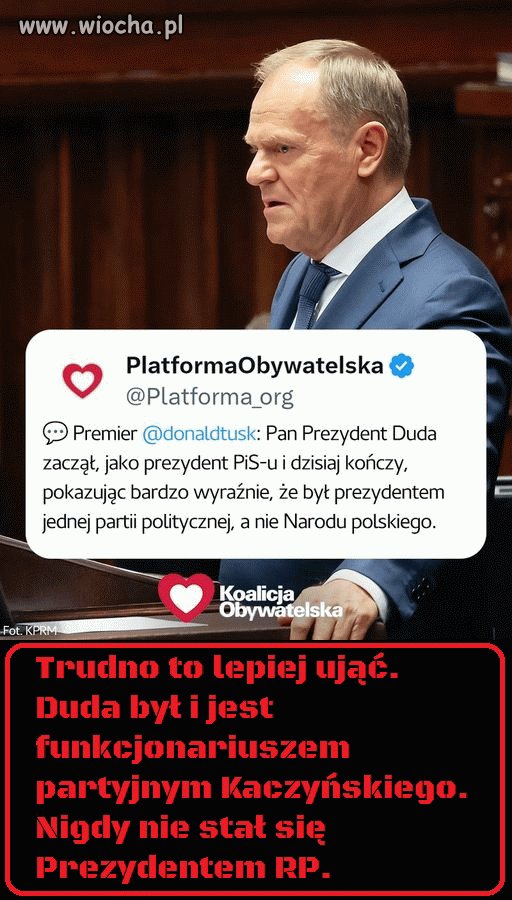 Duda to pisowska popierdółka