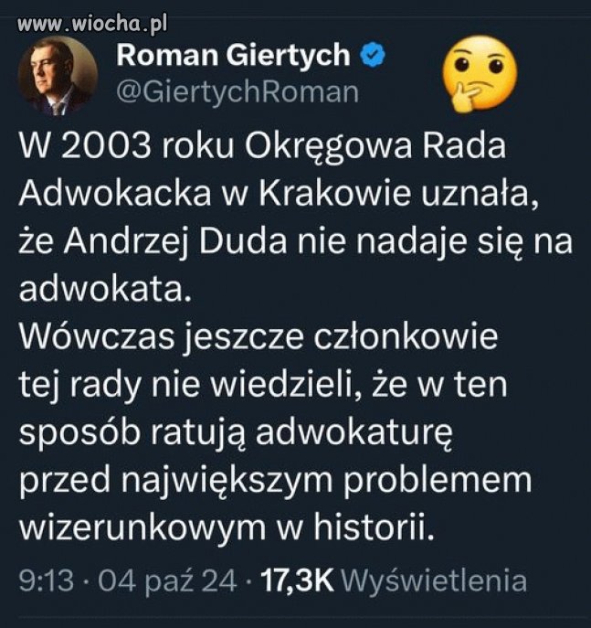 Taka historia z życia Anżeja