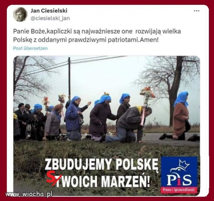 Polska pod rządami tandemu kk-PiS, XXI wiek, środek Europy.