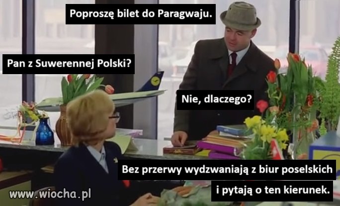 Niedługo wszyscy uciekną za granicę.