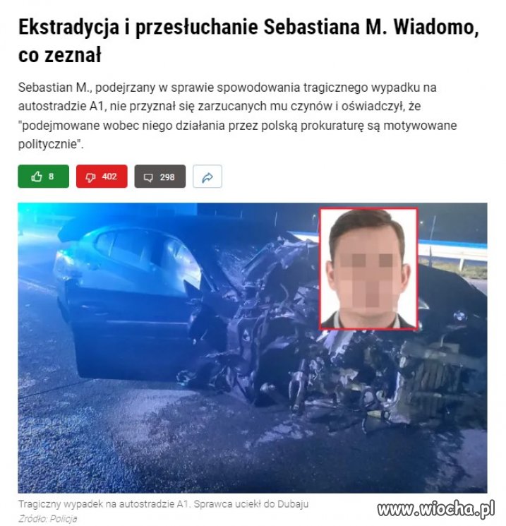 Modne ostatnio się stało wśród wszelkiej maści przestępców
