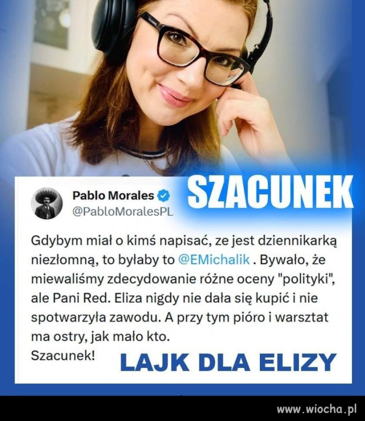Pełen szacun! Eliza jeńców nie bierze ...