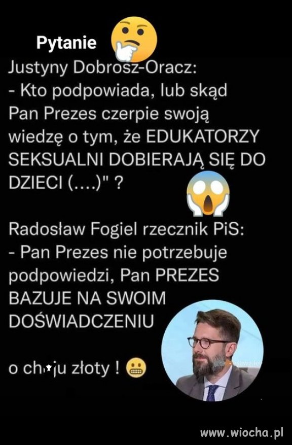 Widać, że prezes musiał być mocno doświadczony ...