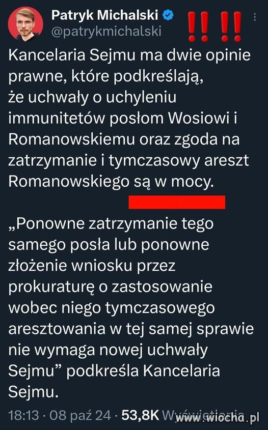 Tu nie ma co zwlekać, póki łoś jest w kraju !