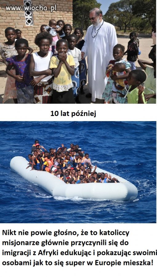 To kościół sprowadził nam imigrantów!
