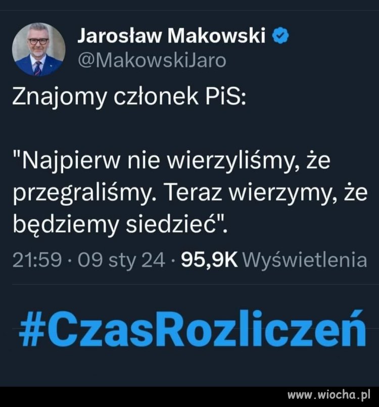 Niektórym ludkom po ochłonięciu z partyjnego amoku
