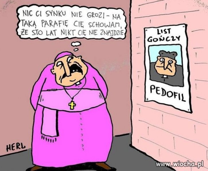 Sekta kościoła od wieków  broni i ukrywa swoich zwyroli!