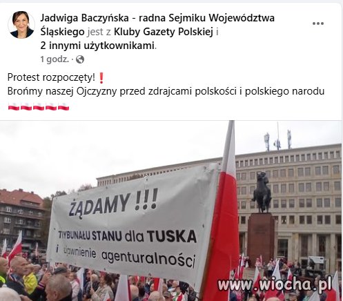 Żądać, to sobie pani Jadziu może pani...