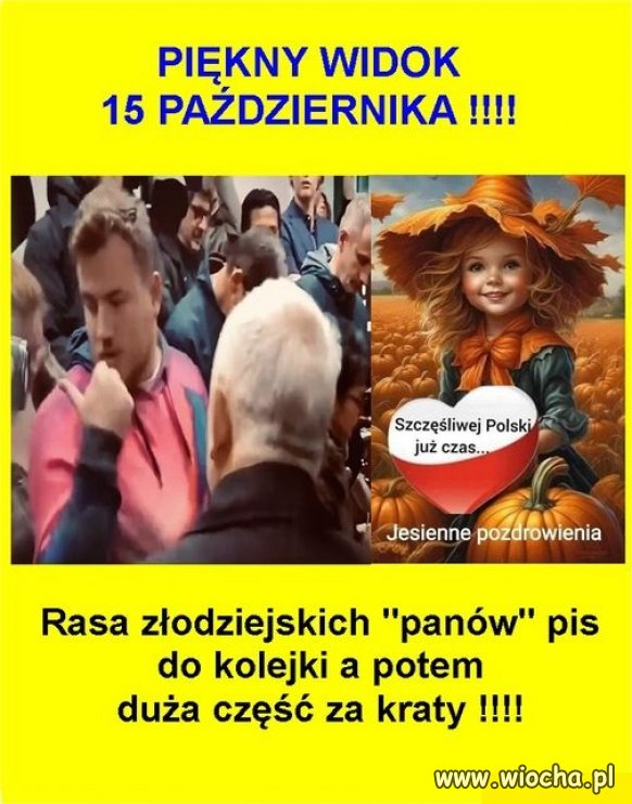 Tak było równo rok temu.