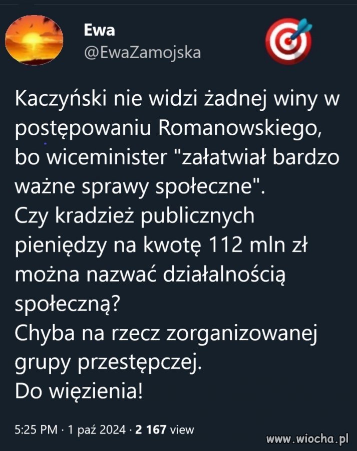 Działalność społeczna wg Jarosława