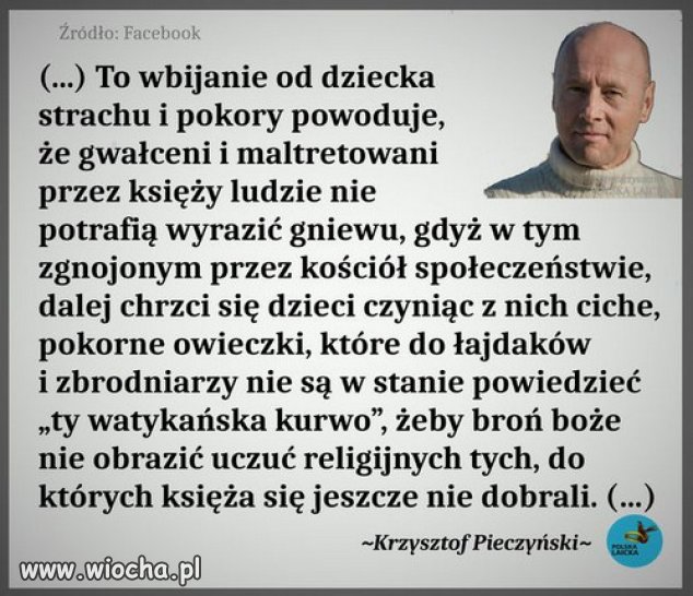 Szacunek dla ludzi którzy mają odwagę mówić to głośno!