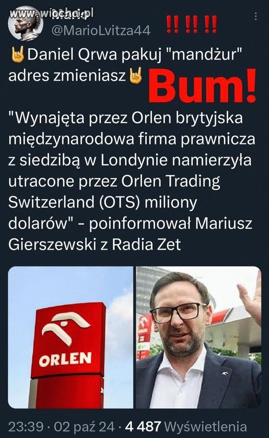Danielek jak tam?