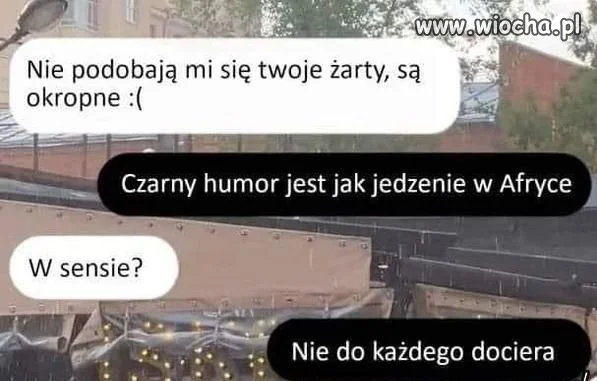Czarny humor.