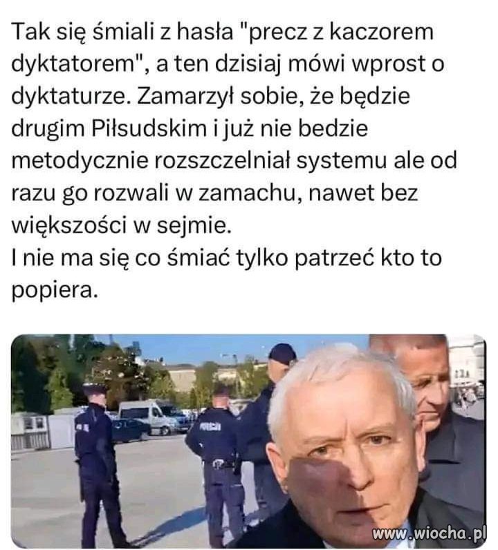 A są tacy co by poszli w ogień za nim