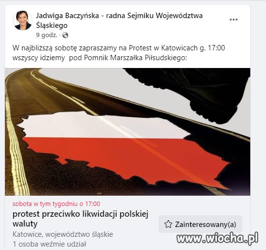 Co prawda nikt nie chce likwidować  złotego
