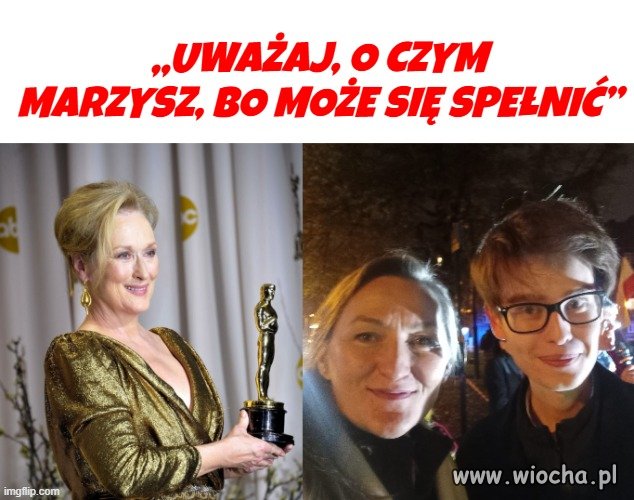 Meryl Streep z Oscarem