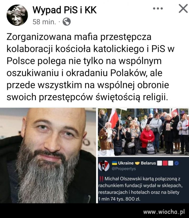 Trzeba być zaślepionym religią, żeby tego nie ...
