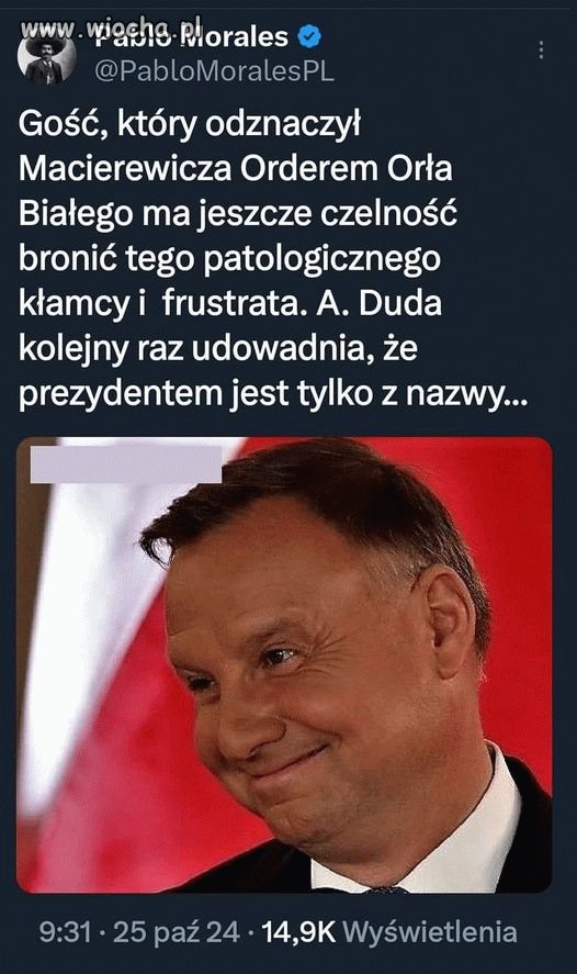 Anżej to największy buc w Polsce