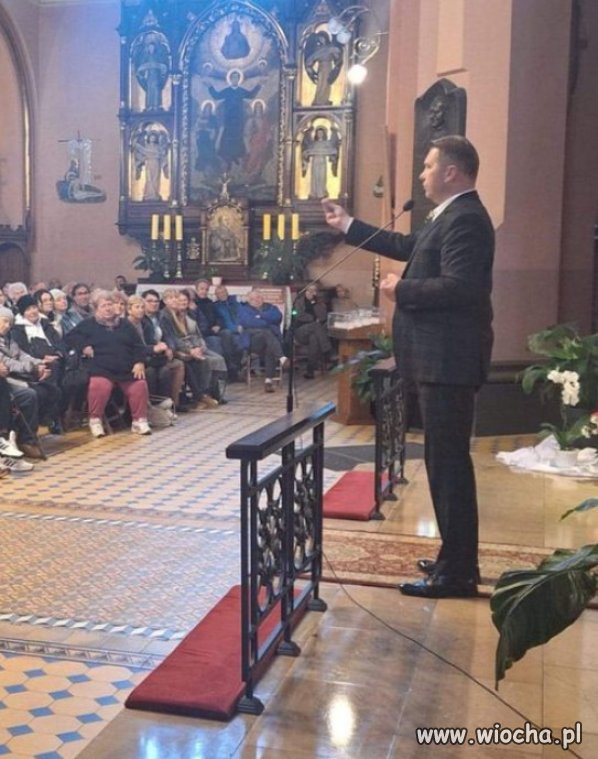 "Doktur profesur" Czarnek i jego polityczne wystąpienie w Krakowie.