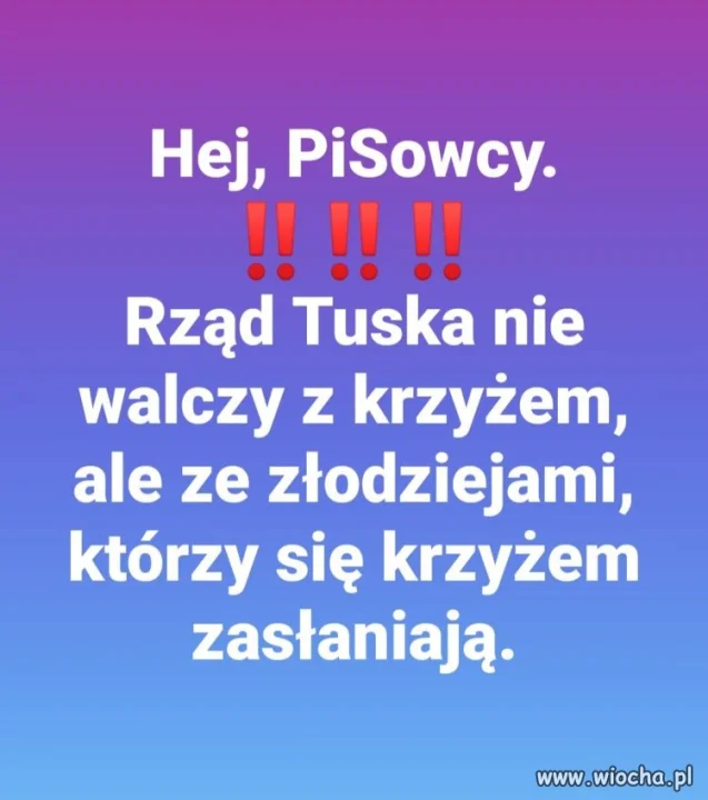 Hej PiSiory, żeby było jasne !