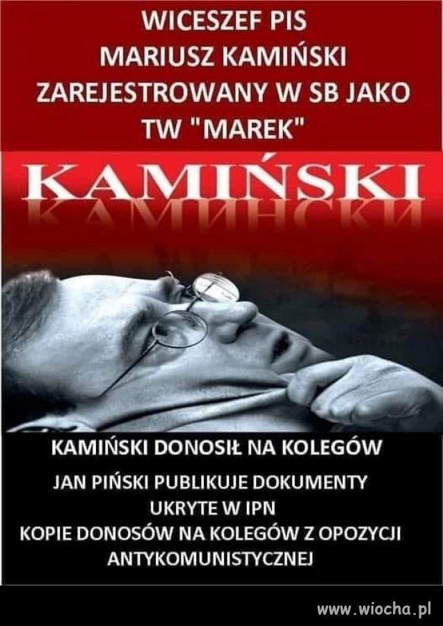 Zdziwieni? Jest w PiS i wszystkie te mendy go ...