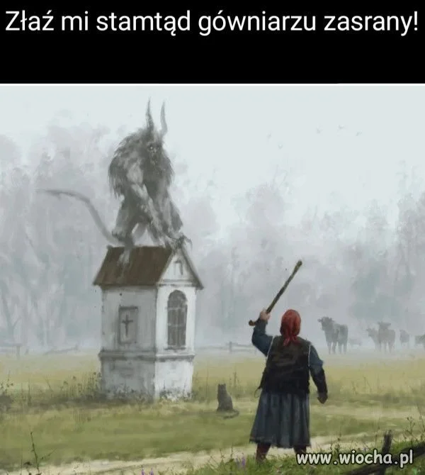 Kapliczka uratowana.