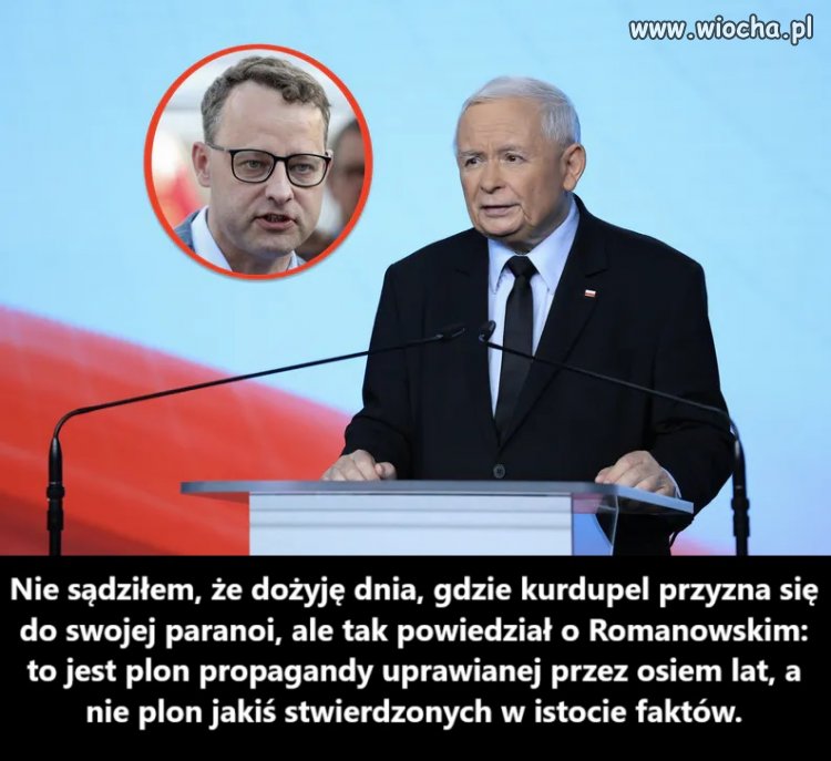 Kurdupel otwarcie o swojej propagandzie