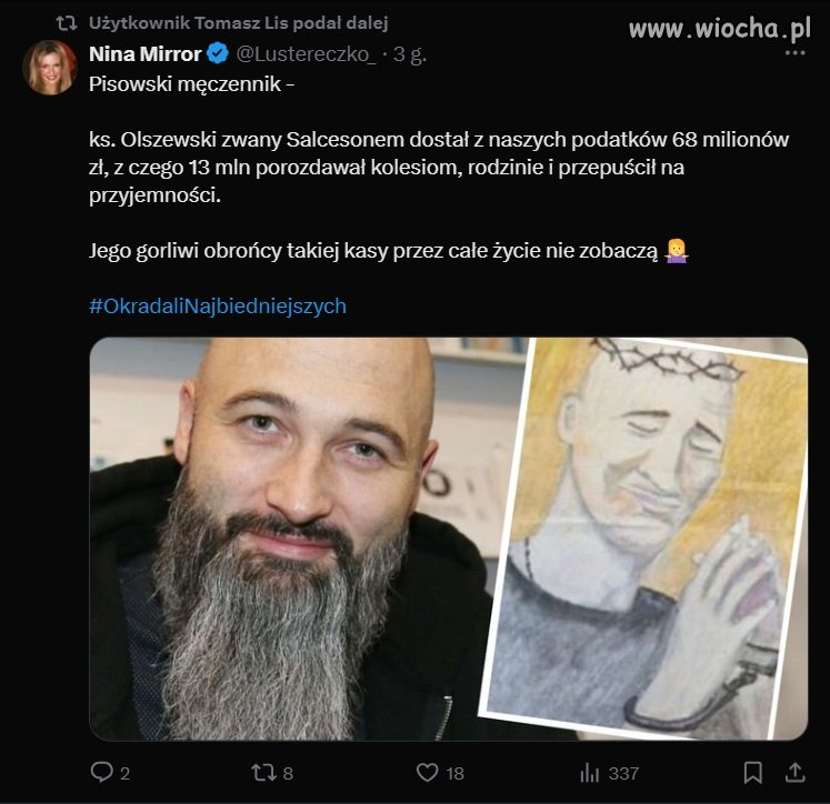 PiS-owski męczennik
