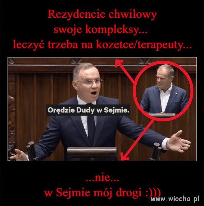 Juz tylko analfabeci, ze wscodnich wsi, traktuja go powaznie!