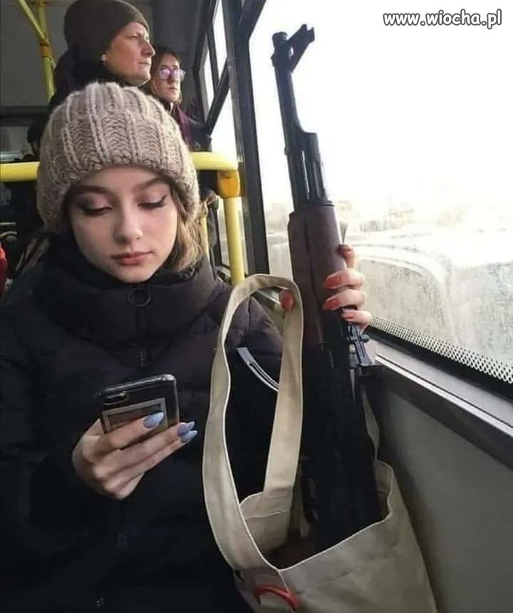 Jechała autobusem bez biletu...