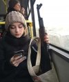 Jechała autobusem bez biletu...