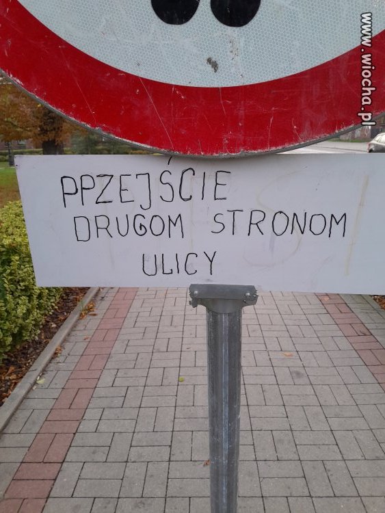 Pozdrowienia dla panów drogowców