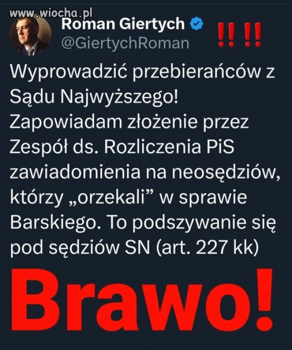 Przebierańcy, a nie sędziowie