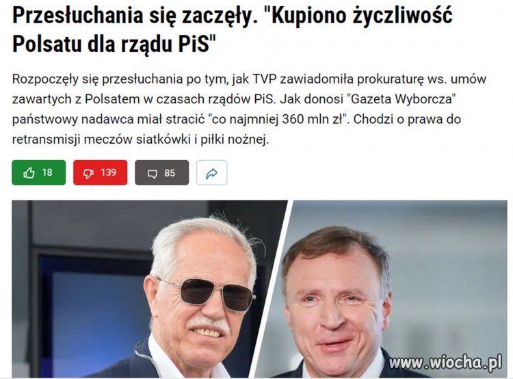 Zdziwieni że Polszmat to zawsze