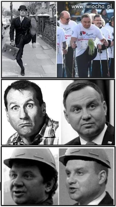Duduś ma wiele wzorców.