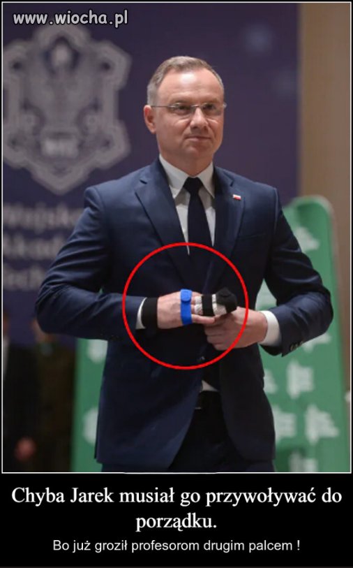 Silnoręki dał znać
