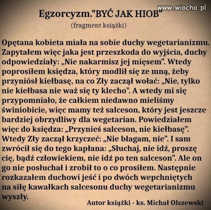 Kto normalny idzie do seminarium?