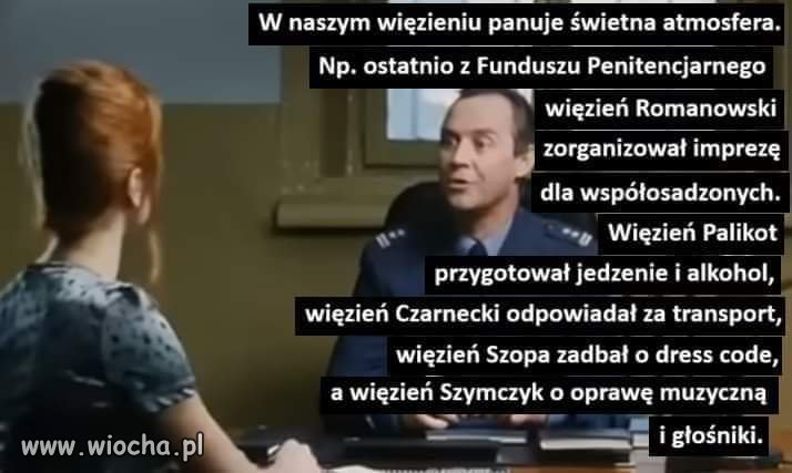 A jak będą siedzieć to tak jak