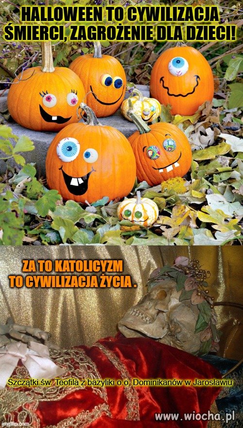 Czaszki, trupki , relikwie , bicze, krzyże i