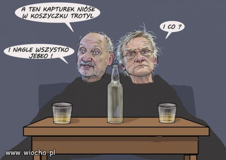 Bajka na dobranoc Macierewicza ksywa "wariat"...
