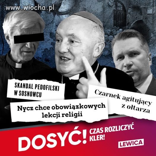 Nycz promuje obowiązkowe lekcje religii