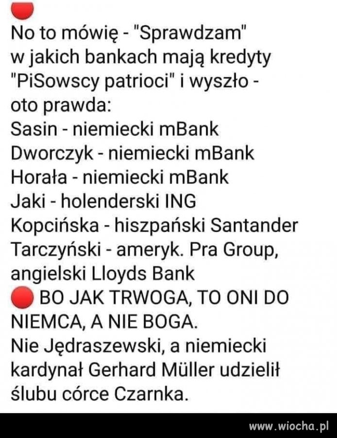Tak wygląda ten pisowski patriotyzm !