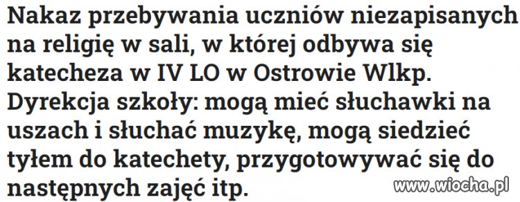 Czego to niektórzy nie wymyślą